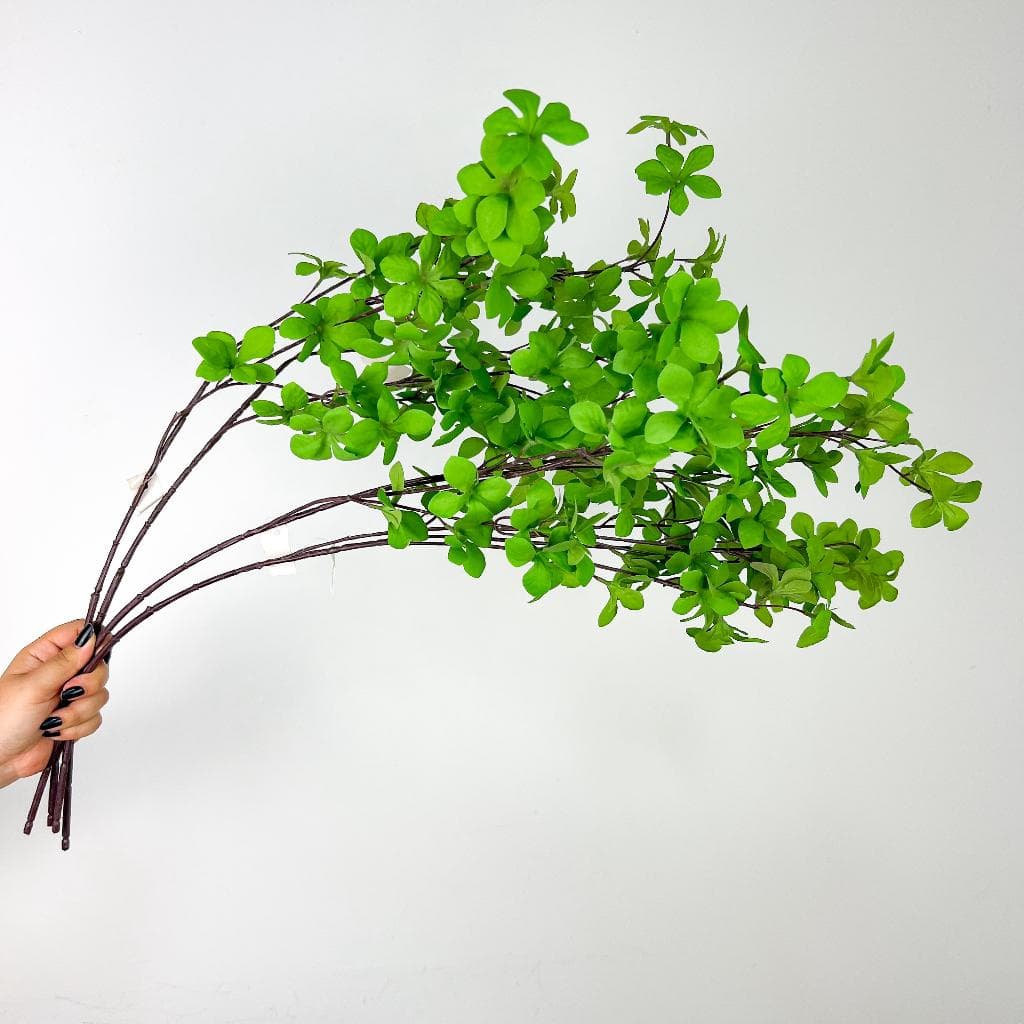 Planta Artificial Folha de Sino Japonês Artificial para Decoração de ambientes   B-19