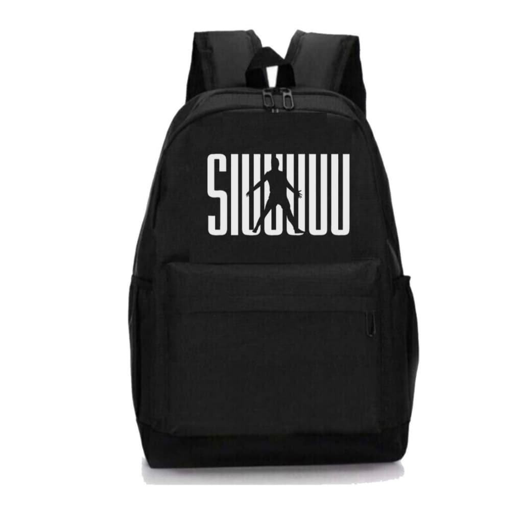 Mochila Masculina CR7 Reforçada Academia Trabalho Porta Garrafa