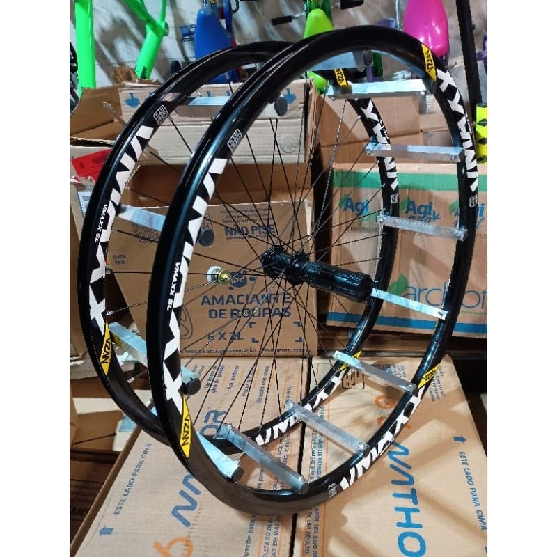 Carretilha pipa aros v Maxx cubo roller aro 29 12 travas
