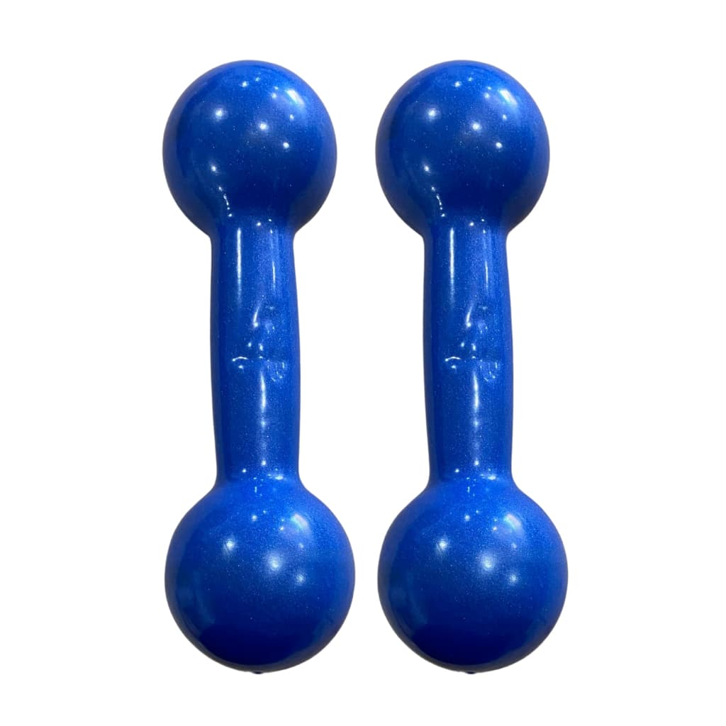 Par de halter emborrachado de 4 kg