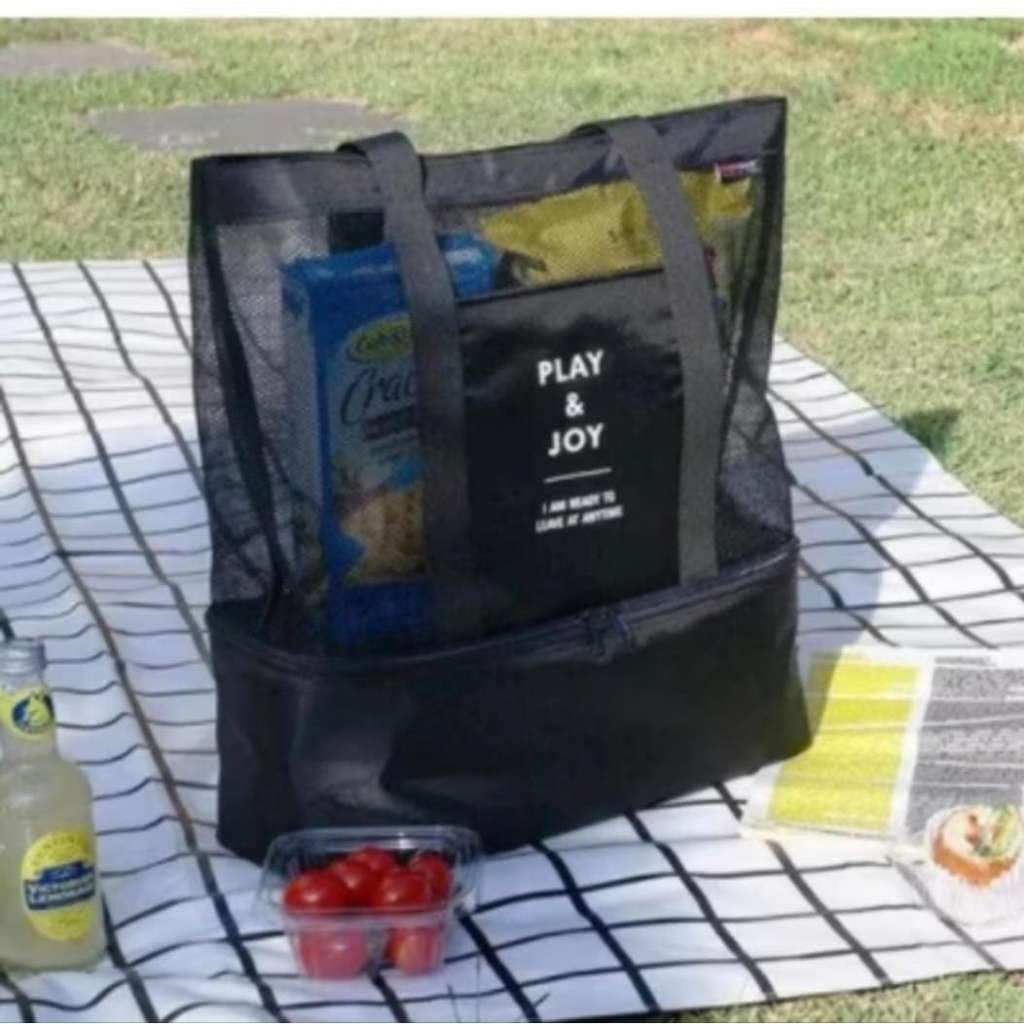 Bolsa Para Praia Com Compartimento Térmico Play & Joy