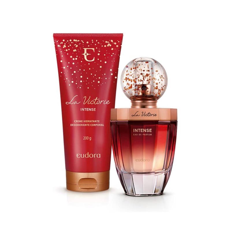 Kit Eudora La Victorie Intense Eau De Parfum + Hidratante Corporal La Victorie