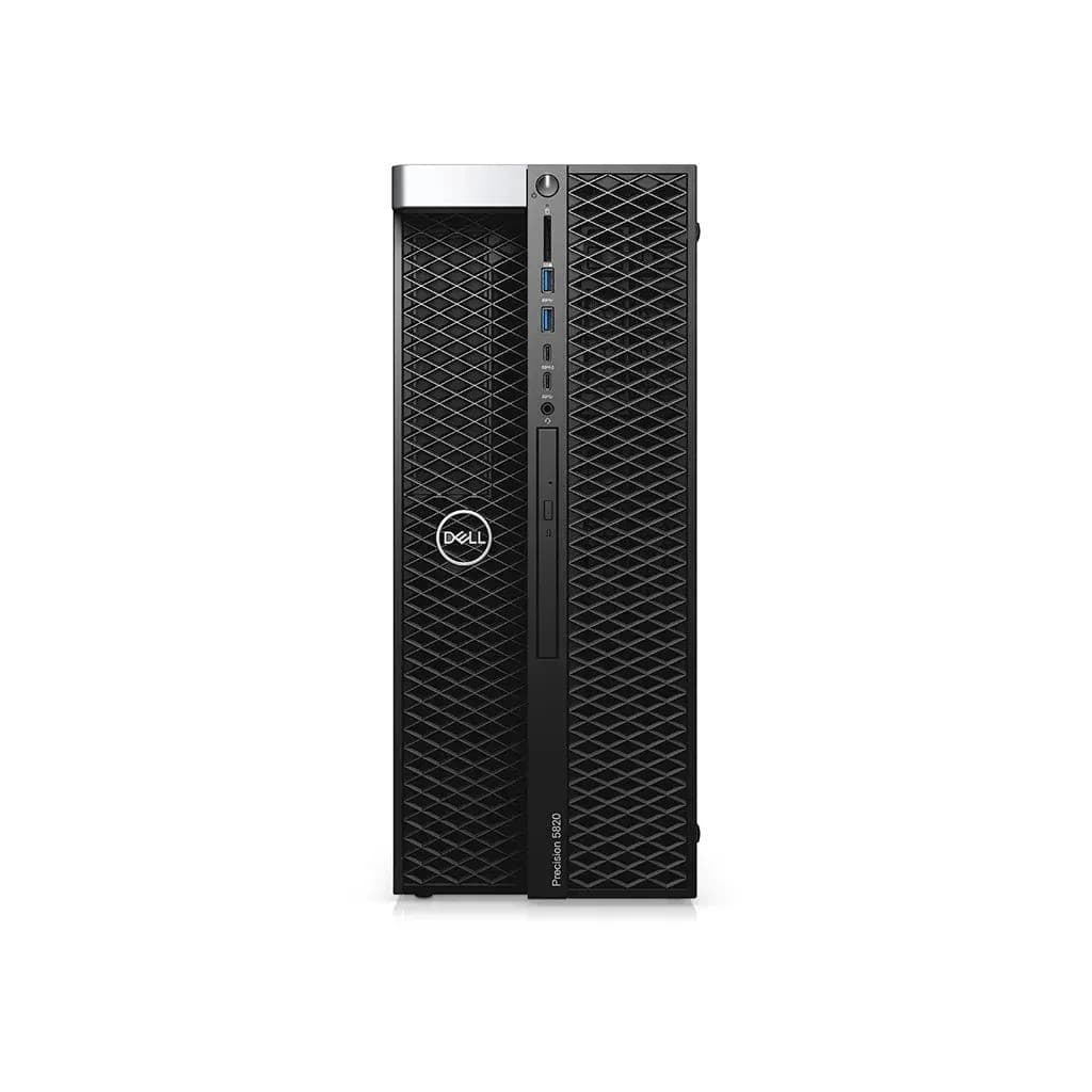Workstation Dell, Precision 5820, Xeon W-2123, 3.6GHz, 128GB, SSD-512GB + HD-2TB, 2x RTX A2000