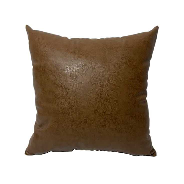 Capa de Almofada Nobelkoro Tucson Premium 45x45 Couro Sintético para decoração de sofa ,sala.