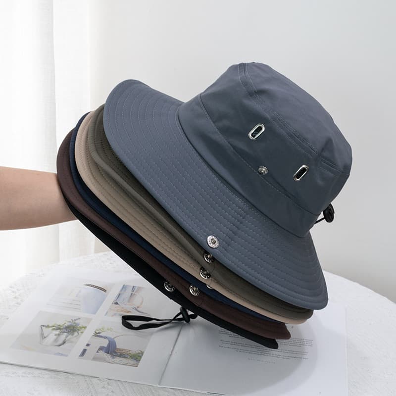 Chapéu de Sol Masculino e Feminino Proteção UV, Respirável, Dobrável, Ideal para Pesca e Trilhas