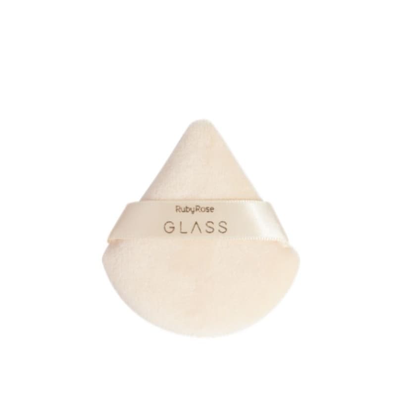 Esponja De Po Powder Puff Glass Hbs04 Rubyrose