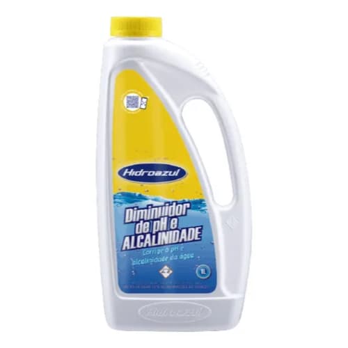 Diminuidor De Ph E Alcalinidade Hidroazul 1 L