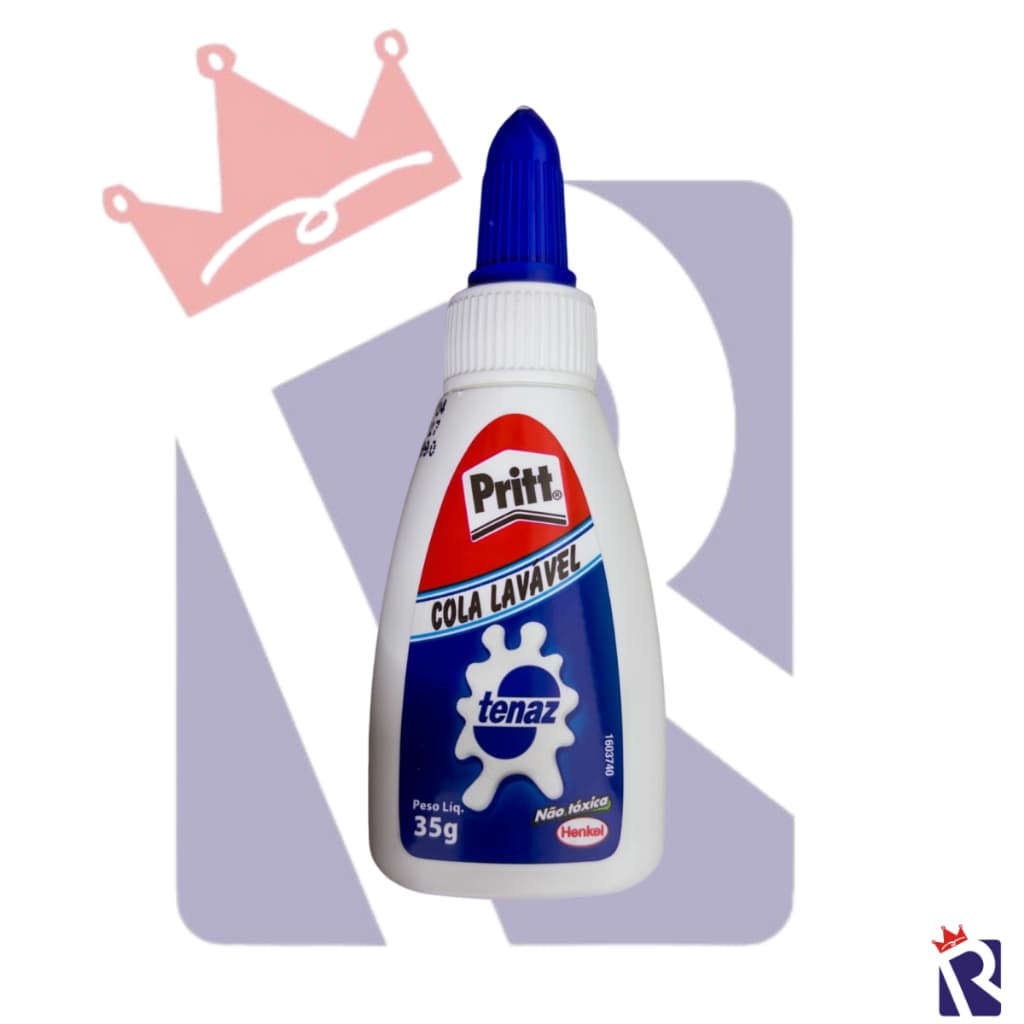 COLA BRANCA LÍQUIDA PRITT TENAZ 35g NÃO TÓXICO