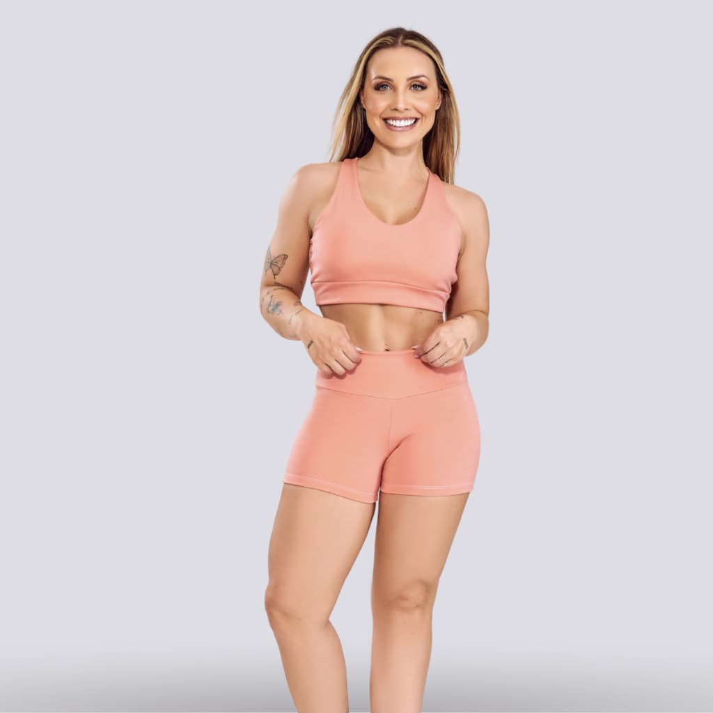 Conjunto Bermuda E Top Caminhada  Crossfit B61