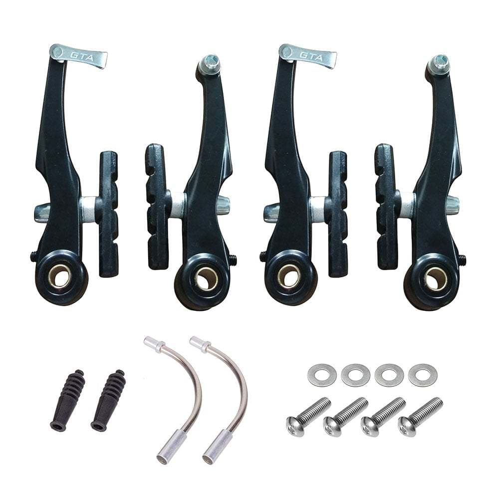 Par de Freio V-brake Aluminio Gta Dianteiro e Traseiro para Bicicleta