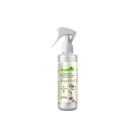 Mogilandi Água Perfumada para Tecidos, Fragrância Algodão, 250ml