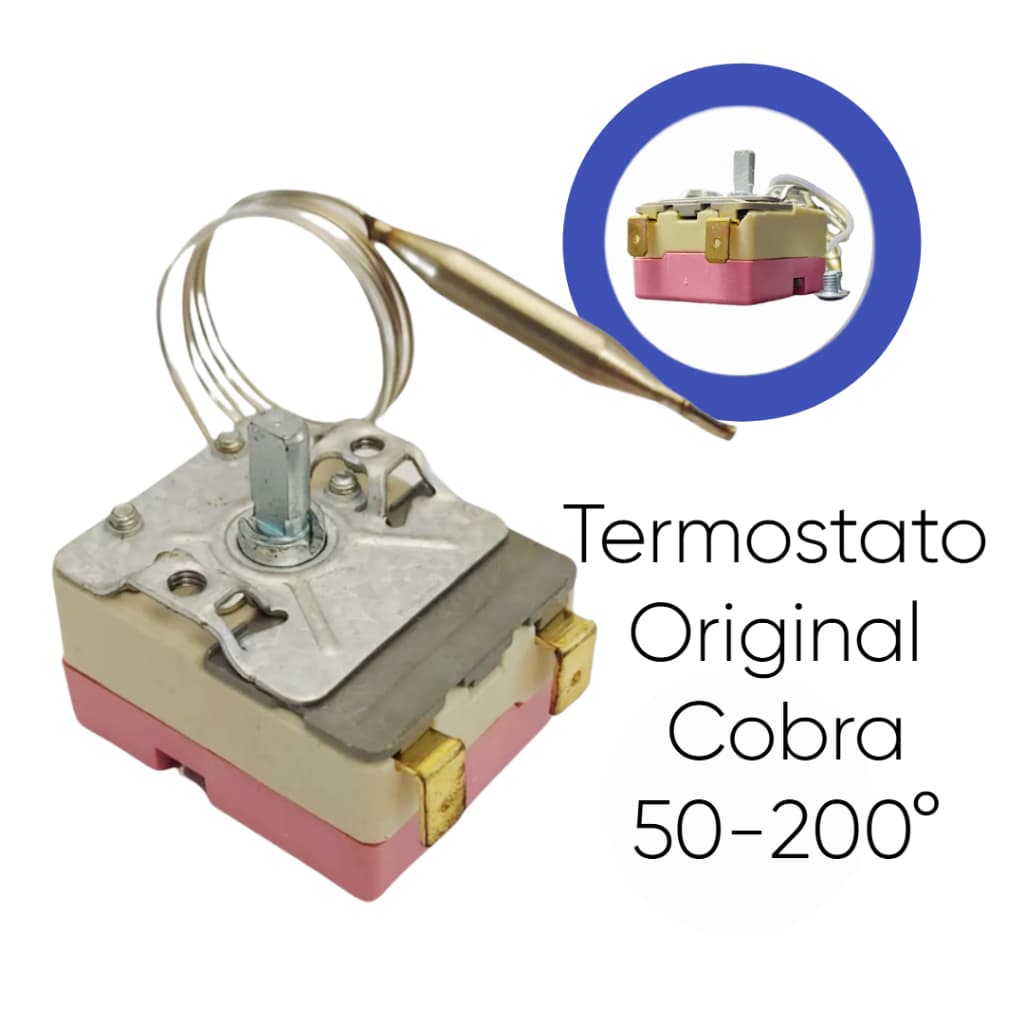 Termostato Cobra Universal 16A 200°C  Air Fryer Fritadeira