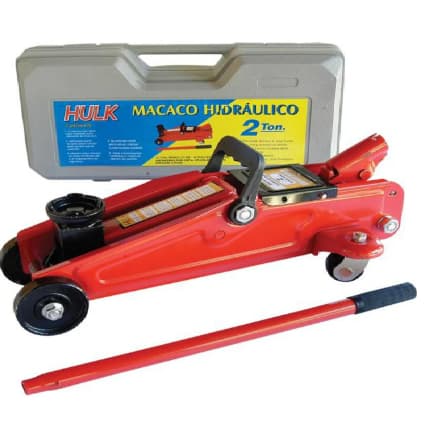 Macaco Jacaré Profissional Portátil 2t C/maleta Hulk