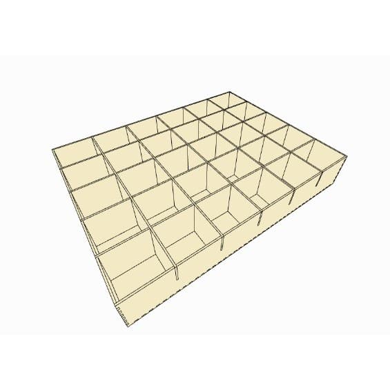 Colmeia Organizadora 30 Nichos em MDF