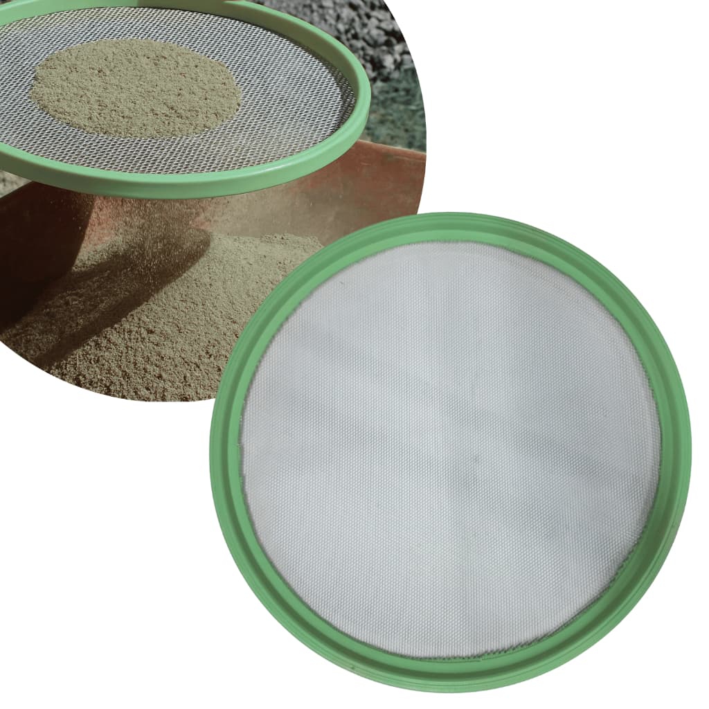 Peneira Areia 50/55cm Aro Plástico Chapa Expandida