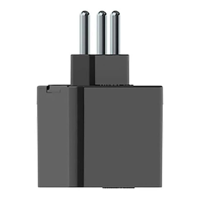PLUG PROTETOR QUALITRONIX 3 PINOS 20A PRETO