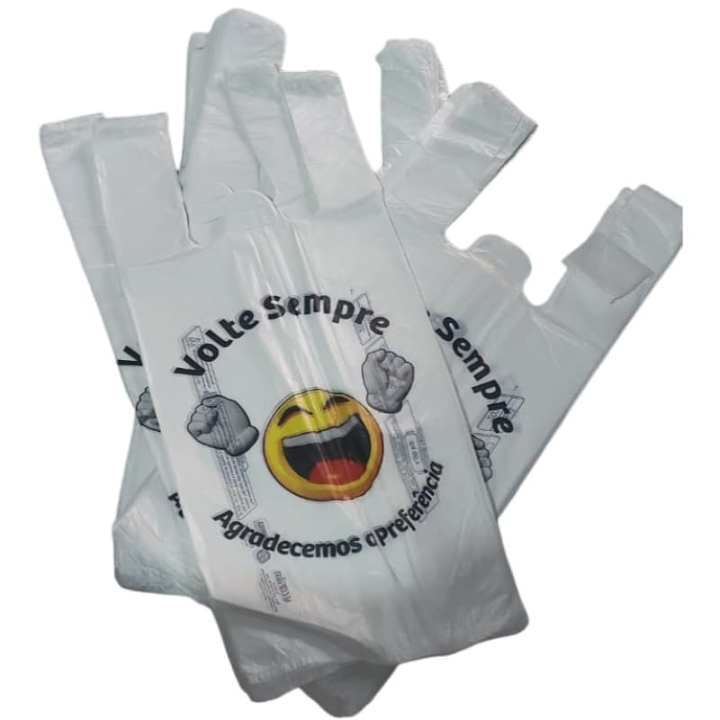Bolsa Volte Sempre Sacola Plastica Volte Sempre 36x50 600 Un Padaria, Mercado, Hortifruti