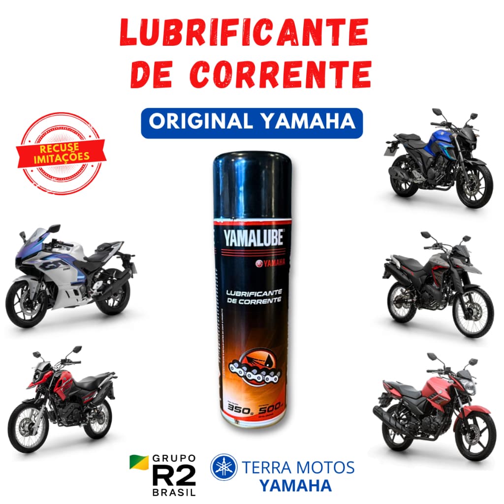 Lubrificante de Corrente Original Yamaha Yamalube 500ml