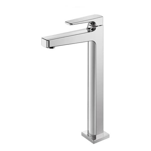 Torneira Para Banheiro De Mesa Bica Alta Lift Cromado Docol
