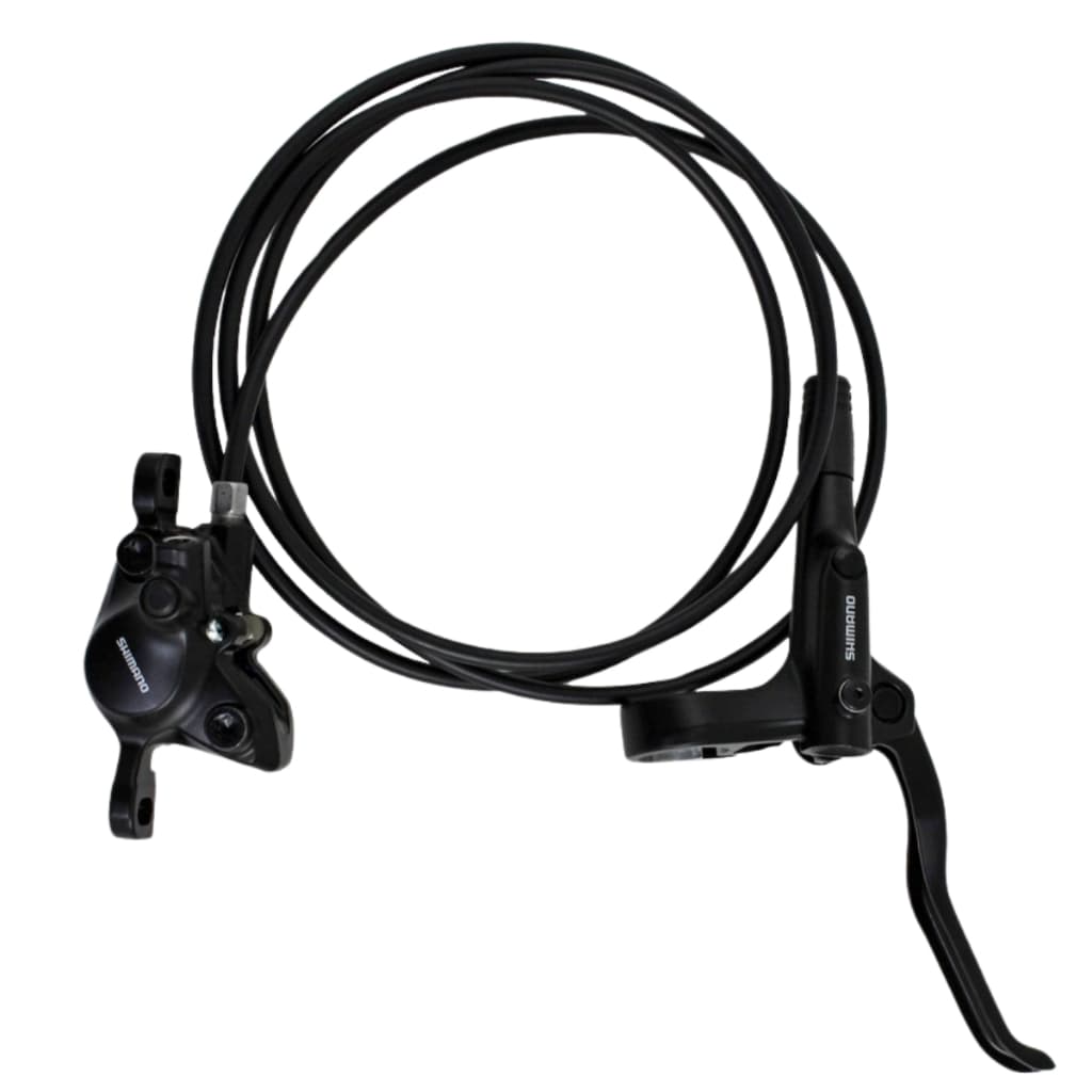Freio A Disco Hidráulico Traseiro Direito Manete Cabo Pinça C/Pastilha Shimano Mt200