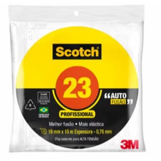 Fita Isolante Alta Fusão 3M Scotch 19mm Escolha Tamanho 2m ou 5m Resistência e Durabilidade