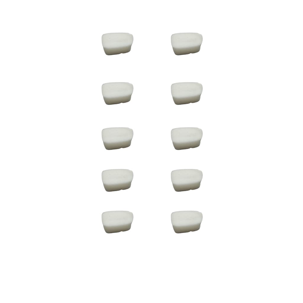 SIX Gel KIT COM 10 ESPONJAS PARA APLICAÇÃO DE GRAXA, HIDRATANDE E RENOVADOR PARA ARTIGOS EM COURO.