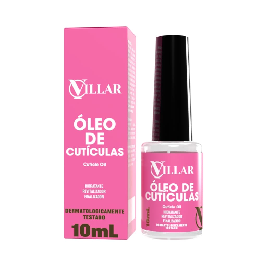 Óleo de Cutículas Villar Hidratação e Revitalização 10ml