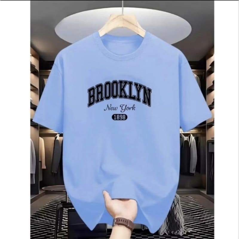 Camisa Brooklyn 1898 Masculina 100% Algodão Top Cores