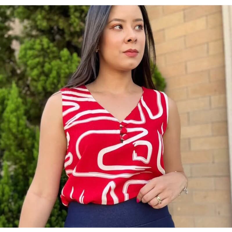 BLUSA REGATA VISCOSE LISA
