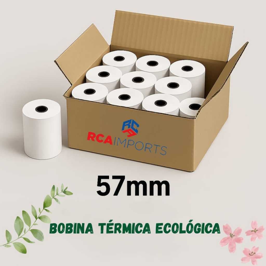 Papel Bobina Térmica 57mm