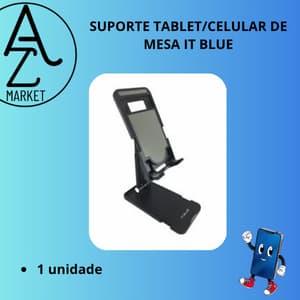 SUPORTE TABLET/CELULAR DE MESA IT BLUE