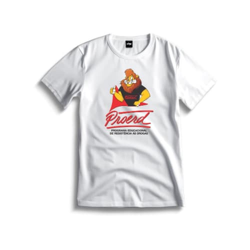 Camiseta Infantil Juvenil Proerd Camisa 100% Algodão T-Shirt Premium