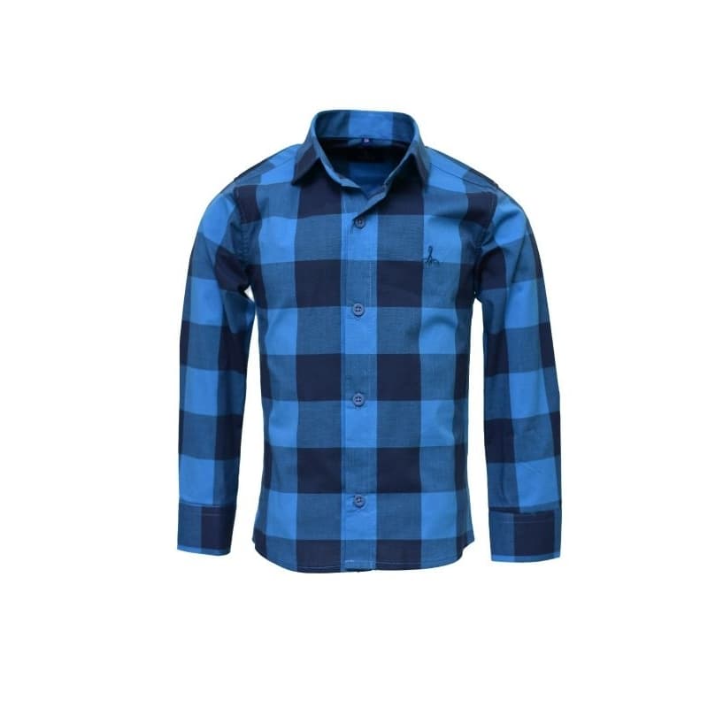 Camisa Xadrez Infantil e Juvenil 100% Algodão Alfa 1593