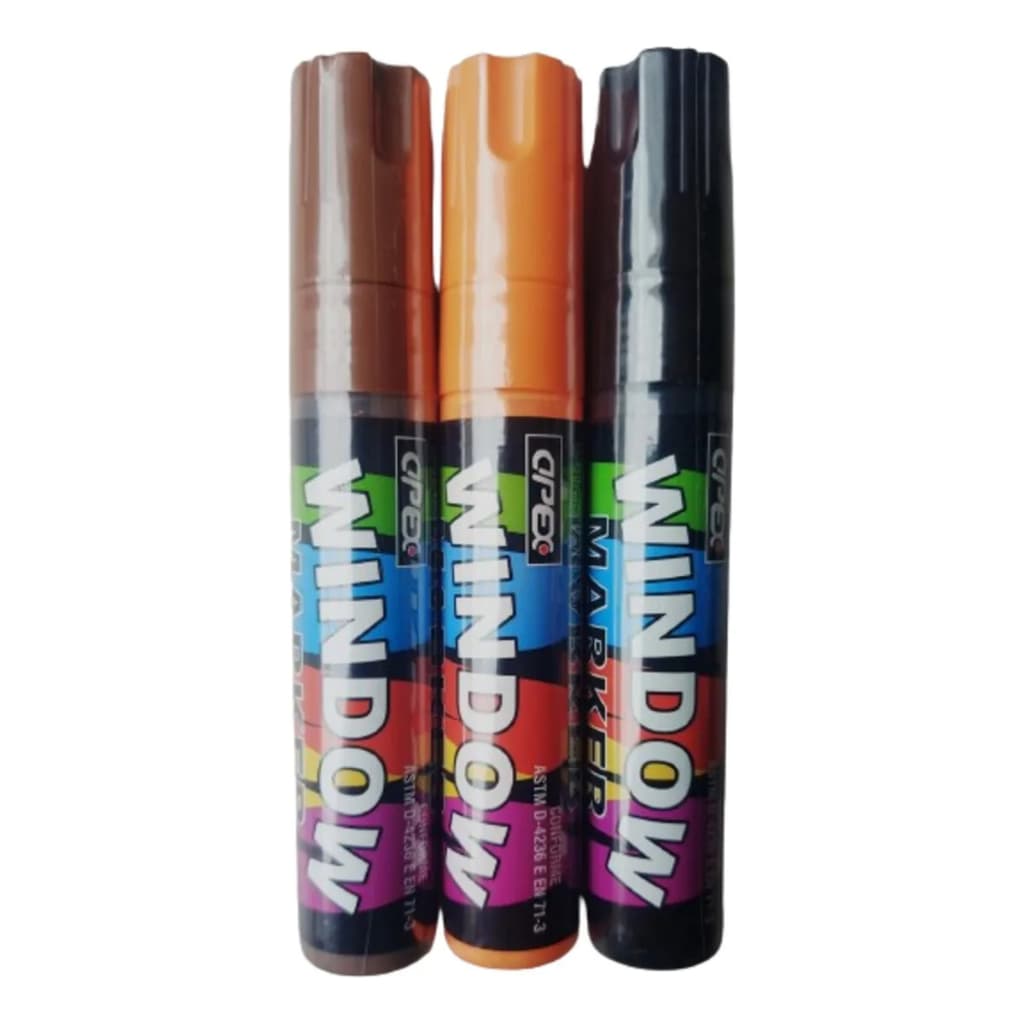 Caneta Window Marker P/ Vidro Vitrine Carros Lousa Led