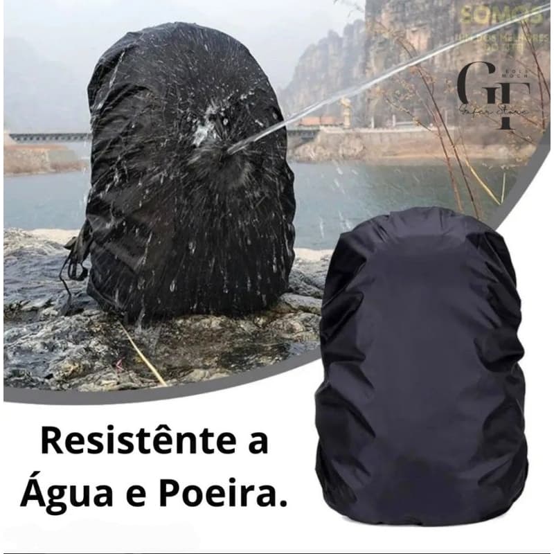 capa protectora impermeável para mochilas motoqueiro de 50 até 75 litros 0002