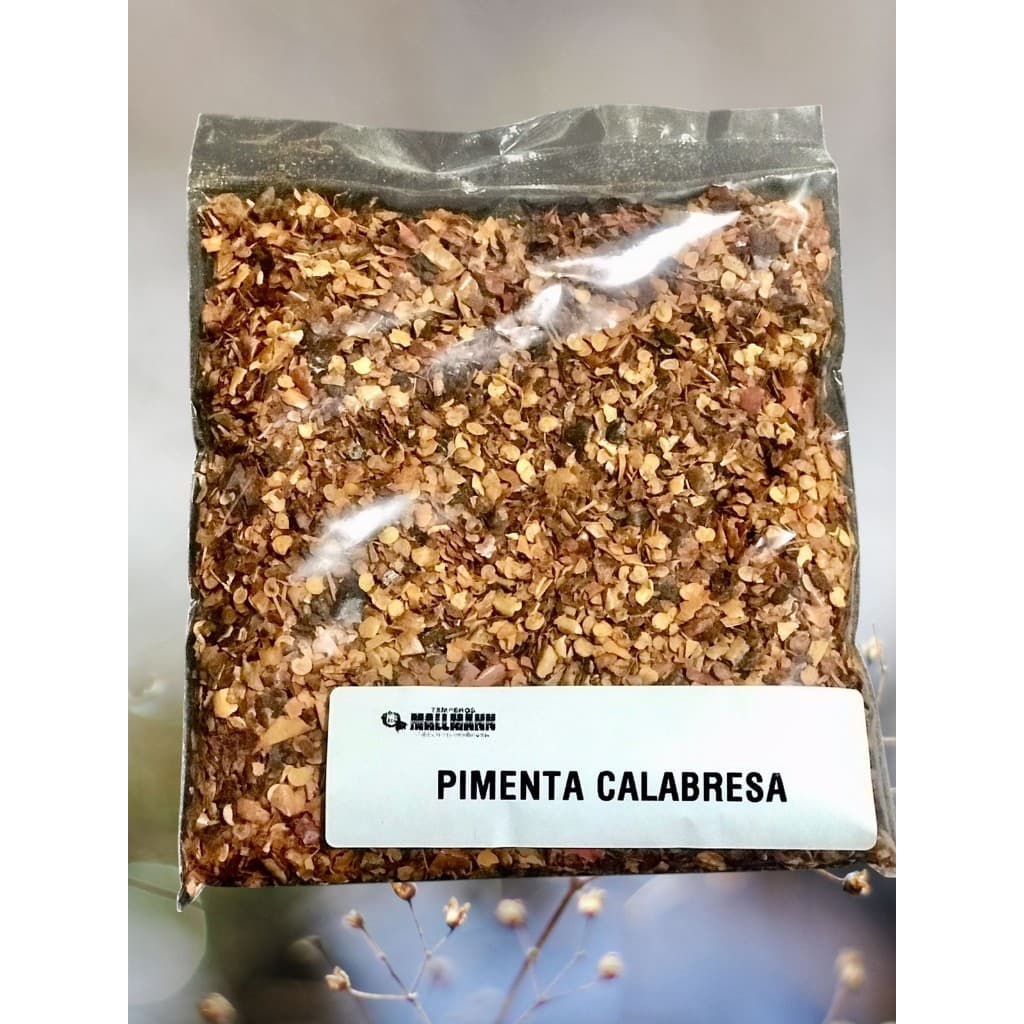 Tempero de Pimenta Calabresa em flocos 500gramas e de 1 Kg