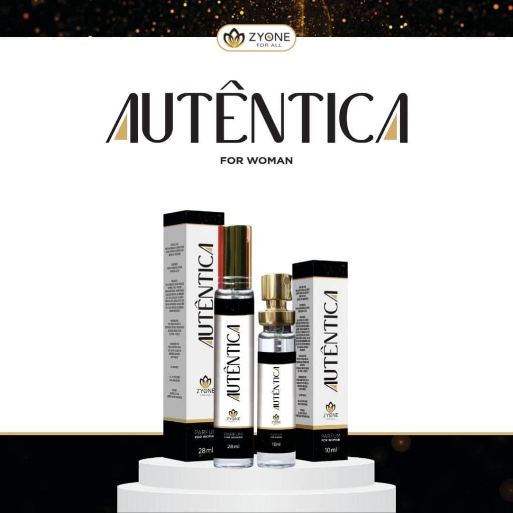Perfume Autêntica 28 ml Zyone Alta Fixação 25% de Essência Importada Parfum