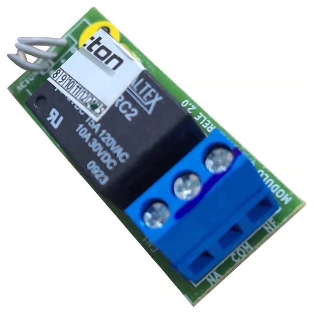 Módulo Rele ORIGINAL ACTON/ppa  V2 portao automatico - Trava e luz de garagem multifunçao sinaleira trava