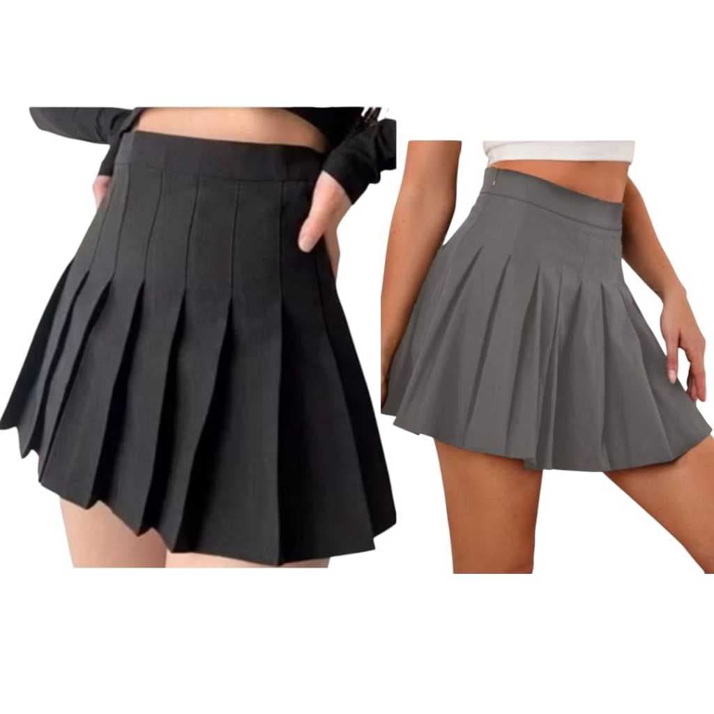 SAIA COLEGIAL PRETO / ANIME / COSPLAY / PREGUEADA ALFAIATERIA