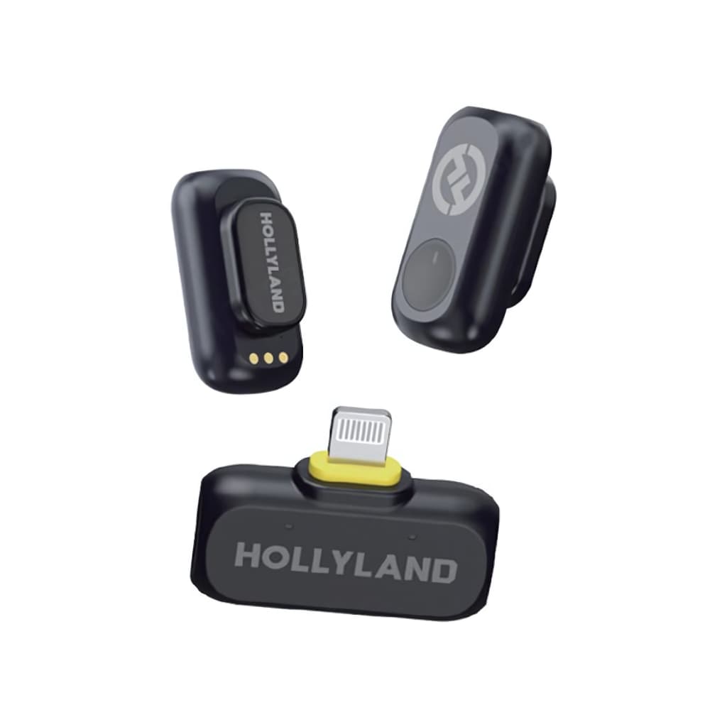 Microfone Hollyland Lark A1 Mini Lightning Preto