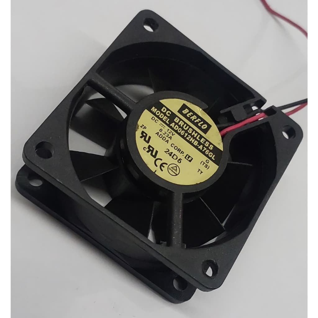 Cooler Fan Adda 12v 0,23a 60x60x25mm Modelo Af0612hb-a76gl