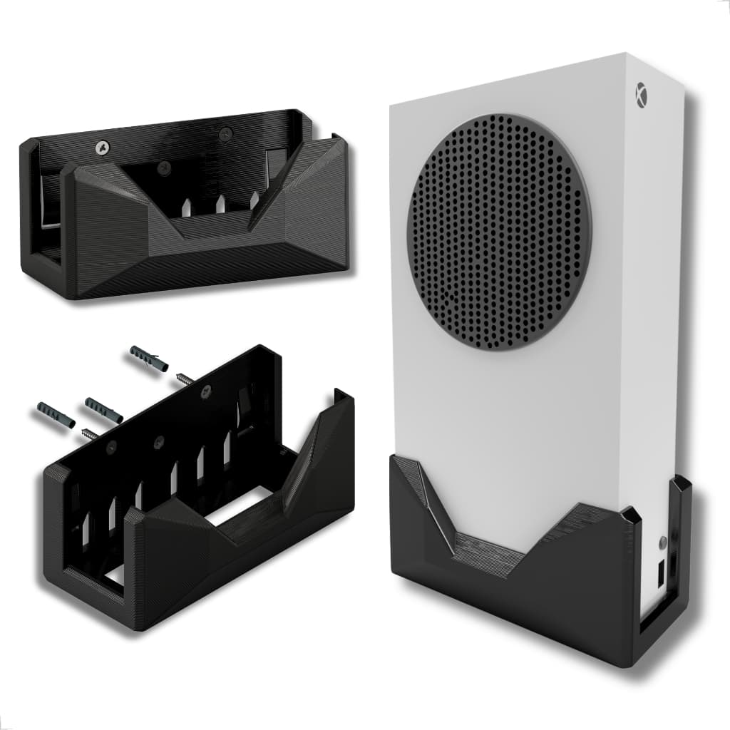 Suporte Para Console Xbox Series S De Parede C/ Parafusos
