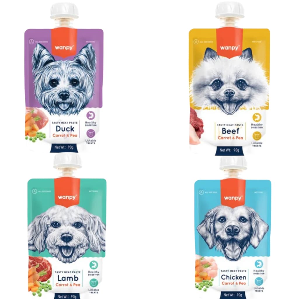 Wanpy Creamy Sachê Para Cachorro 90g