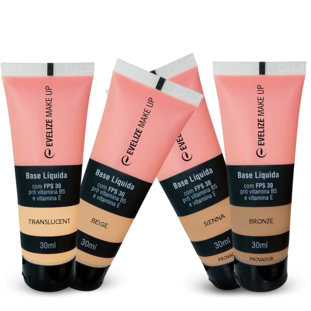 Base Liquida com FPS 30 - Evelize