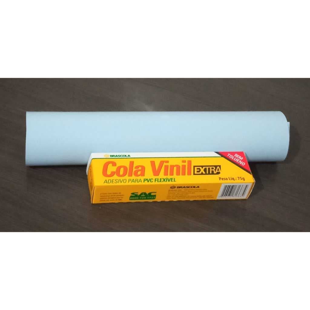 Remendo Vinil Para Piscina Inflável Botes e Colchão Reparo Rápido Para Furo em Piscina Vinil 15x20 e Cola Vinil 75gr