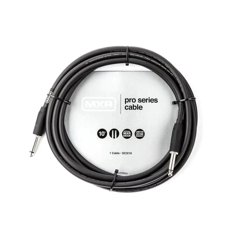 Cabo P10 Dunlop para Instrumentos 6.10m MXR Pro Plug P10 Reto DCIX20