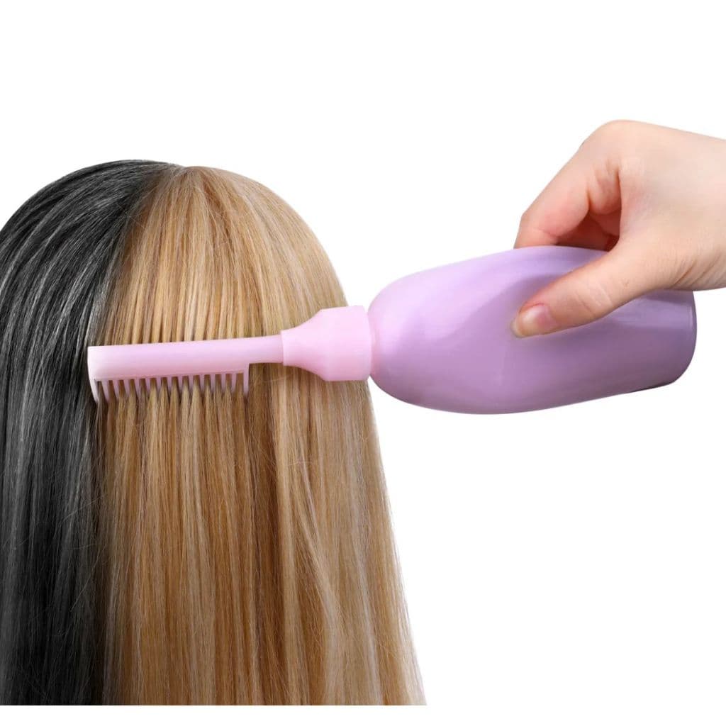 Pente Frasco Aplicador Coloração de Tintura Para Cabelo 120ml