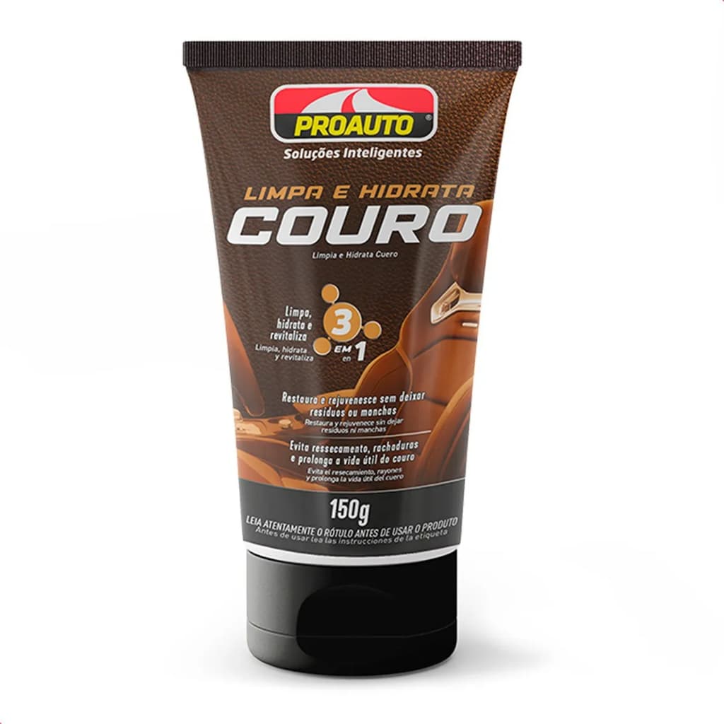 Limpa Hidrata Couro Proauto 150g