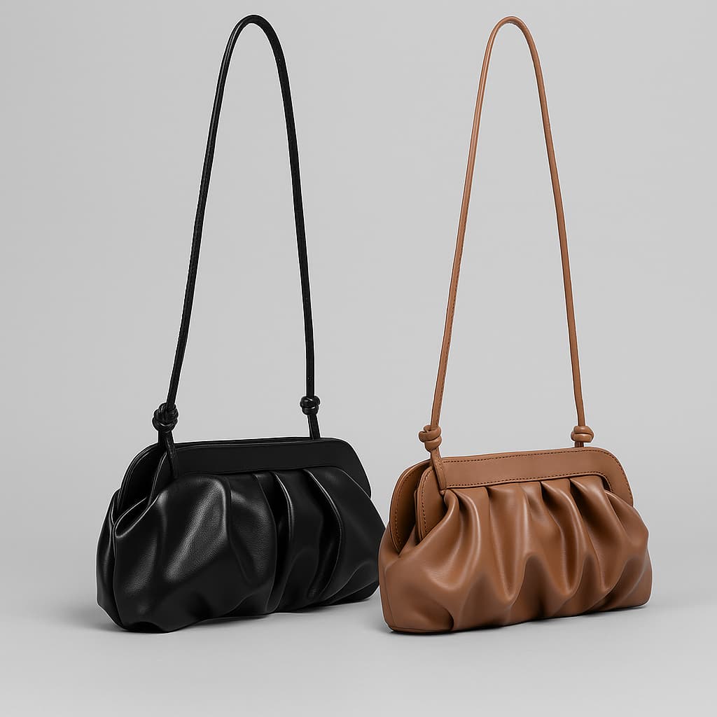 Kit 2 Bolsa Feminina Pequena De Ombro Balada De Festa Elegante