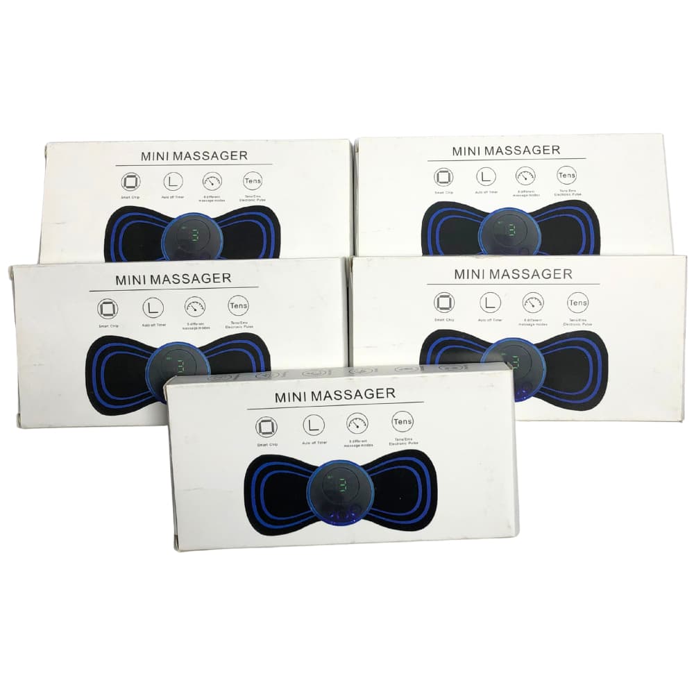 KIT 5 MASSAGEADORES PESCOÇO E COLUNA